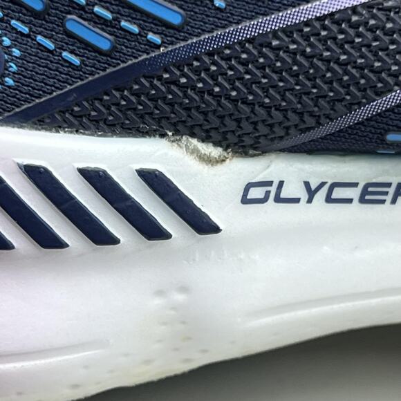 Brooks Glycerin GTS 20 Running Shoes Women Size 8 B Blue Comfort Low Sneakers - Picture 10 of 10